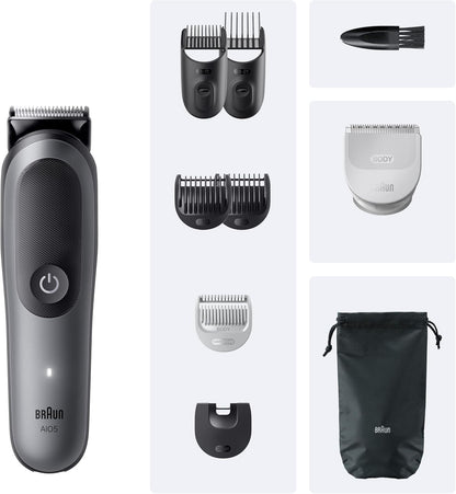 Braun Aparador Tudo em Uma Série 5, AIO5545, Kit de Styling 9em1