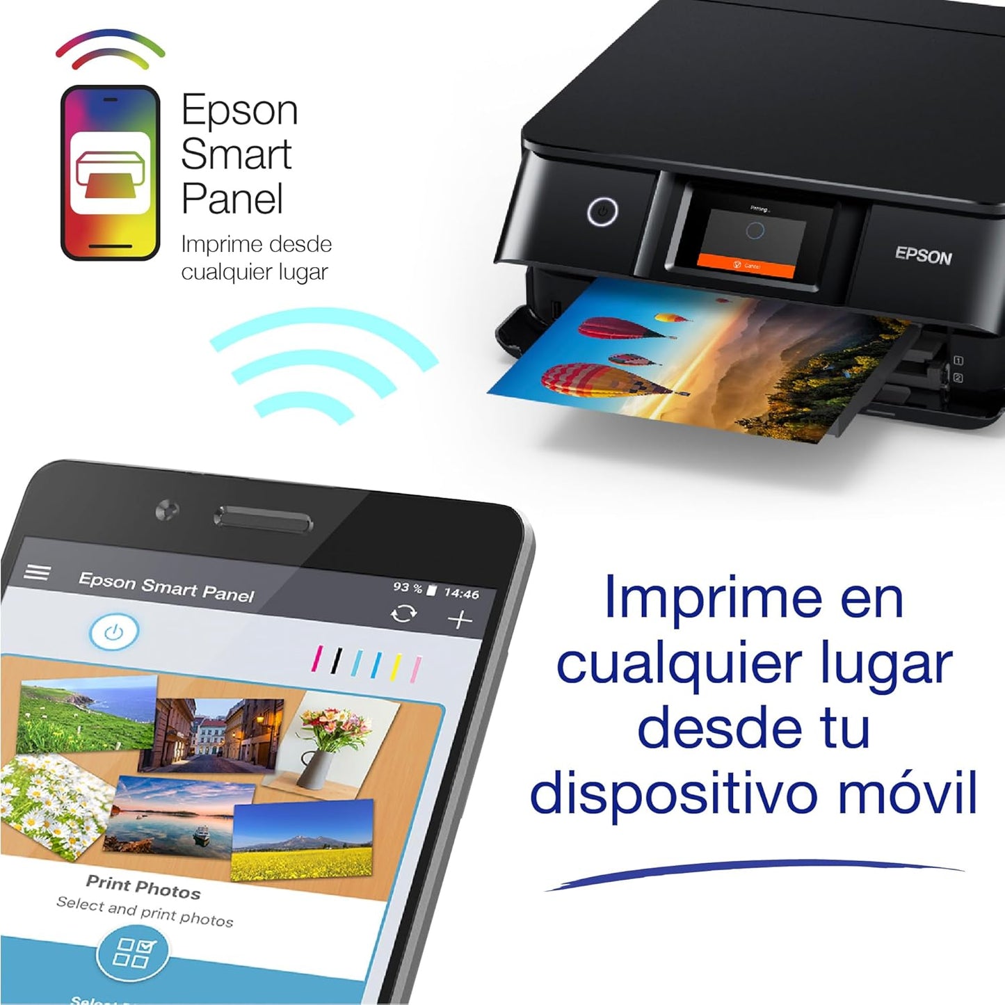 Epson Expression Photo XP-8700, Impressora fotográfica WiFi A4 multifunções 3 em 1