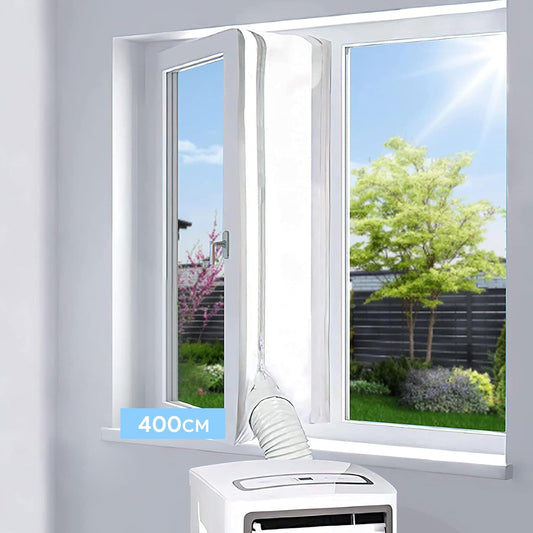 Selo de janela de 400 cm para ar condicionado móvel com fita adesiva