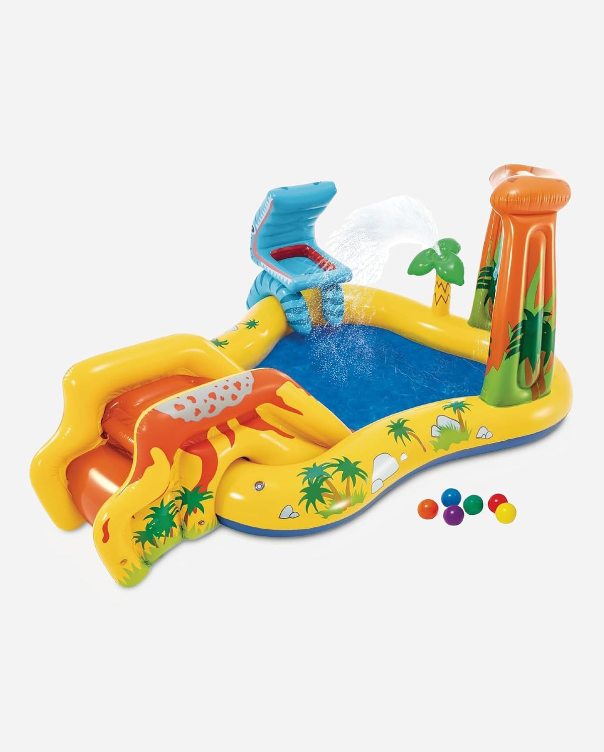 NTEX Centro de Jogos Insuflável Dinossauro 249x191x109 cm 272l (57444)