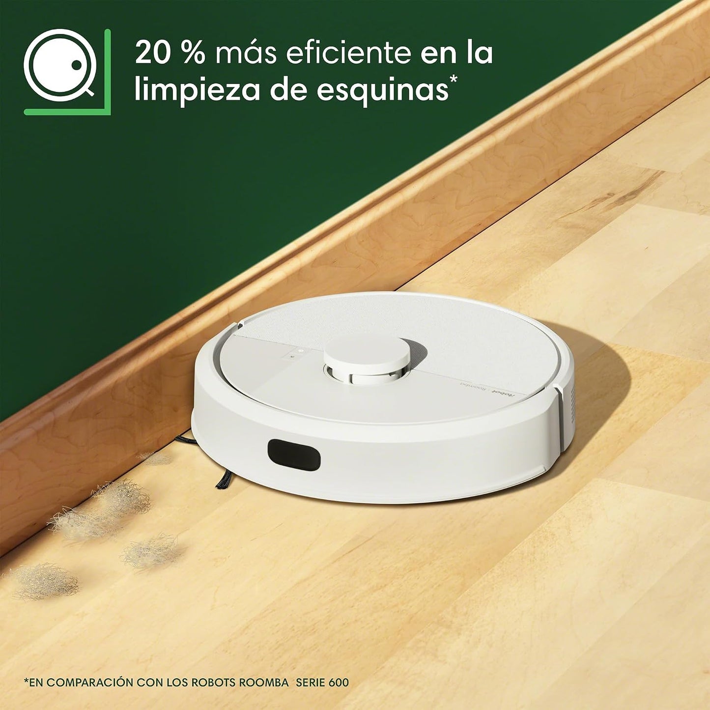 iRobot Roomba 105 Combo e base AutoEmpty com auto-esvaziamento de 75
