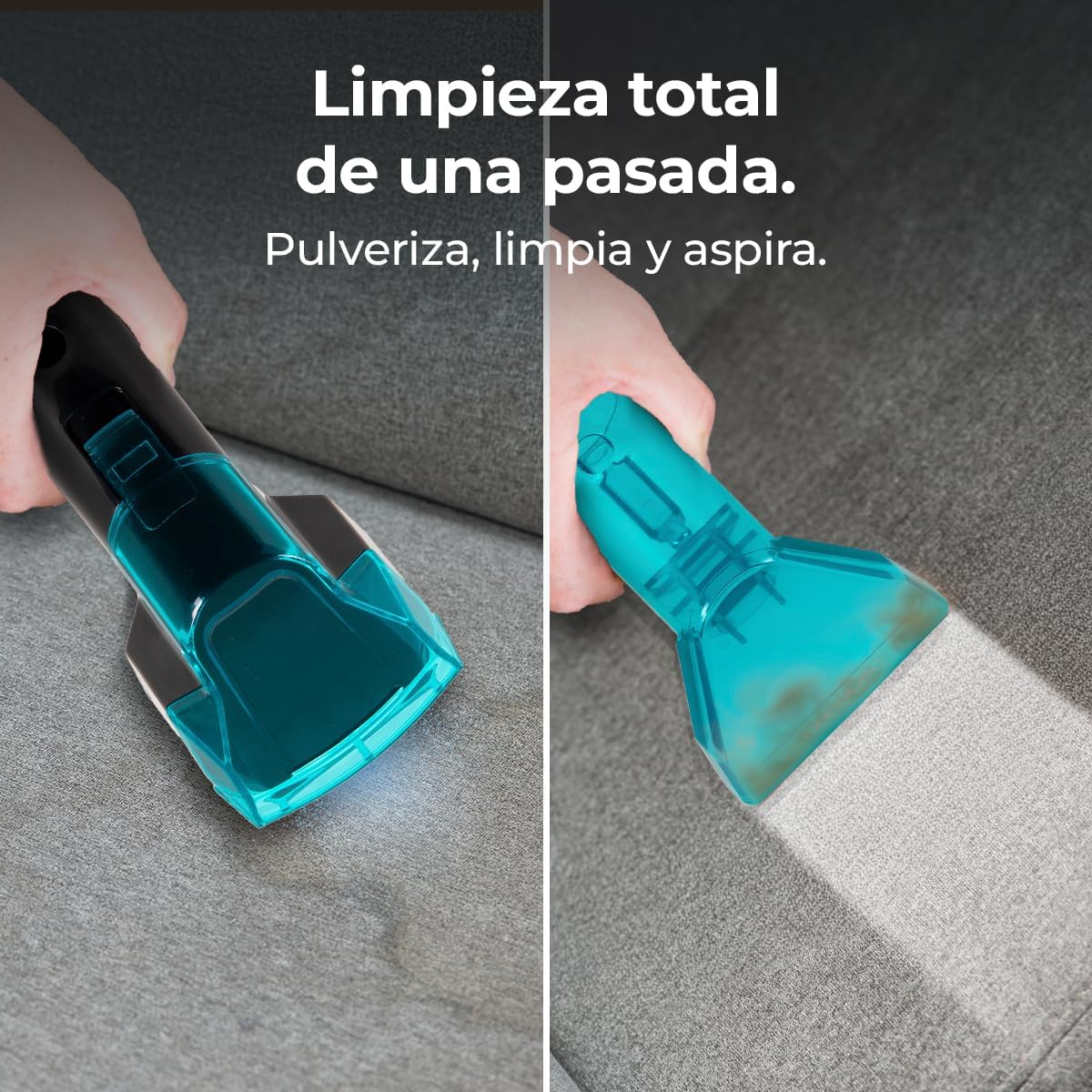 Cecotec Aspirador Limpador de Estofos e Tapetes com Cabo Compacto Conga 3000 Carpet&Spot Clean X-Treme. 450W, 13kPa, Depósito de Água Limpa 1000ml e Água Suja 550ml, Spray Pulverizador