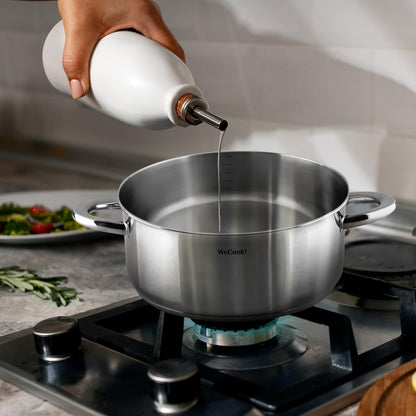 Caçarola com tampa de aço INOX 30 cm, WECOOK! PRO