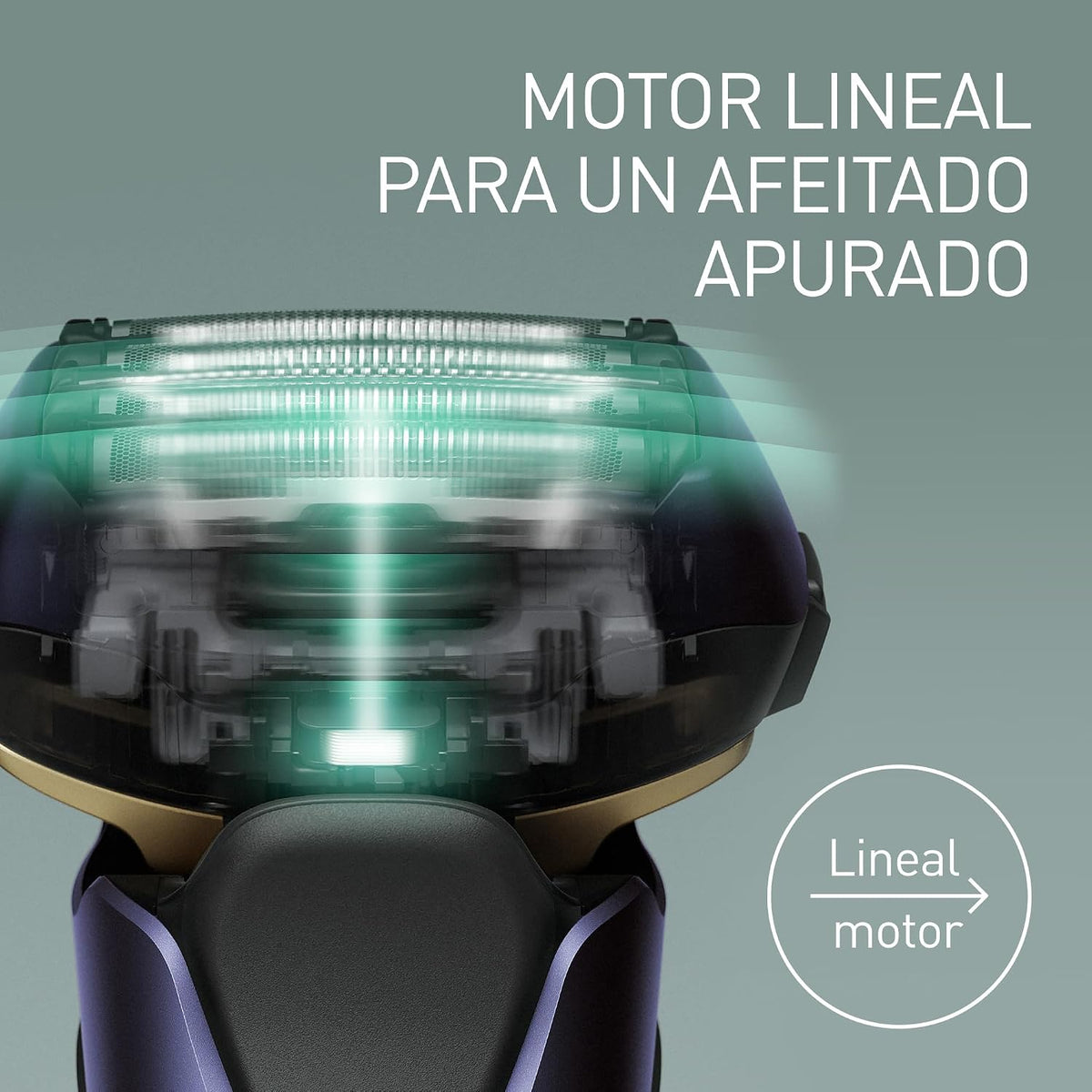 Panasonic Série 800 ES-LV67 Máquina de barbear premium (Motor ultrarrápido, 5 lâminas de precisão nanométrica, cabeça multiflexível com 16 direções
