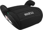 Sparco Elevador infantil de assento de carro preto i-Size para meninos e meninas.