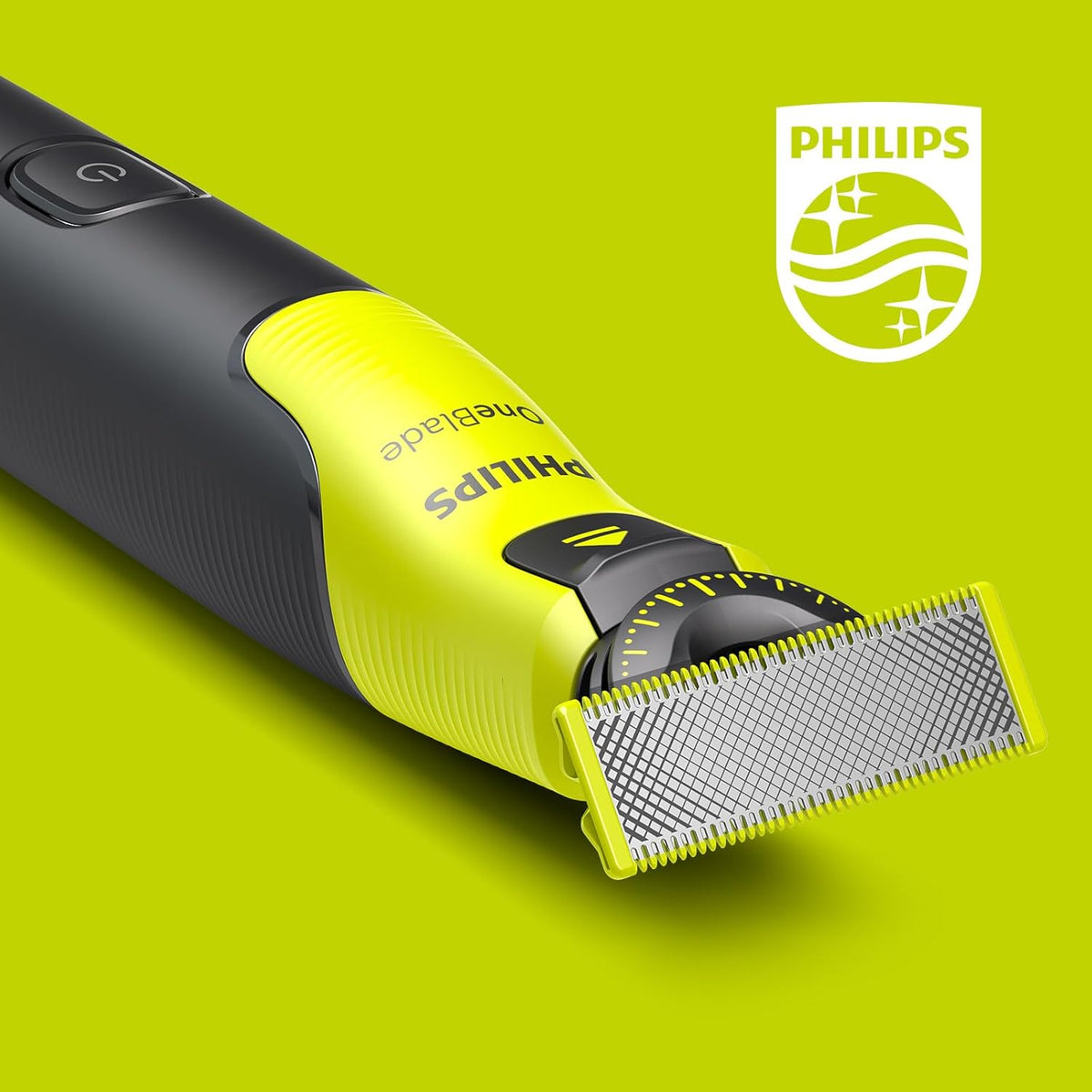 Philips OneBlade 360 com Bluetooth, aparador para barba e corpo, máquina de barbear elétrica para homem, depilação masculina, 2 lâminas, 5 comprimentos, 60 minutos de uso com 1 hora de carregamento