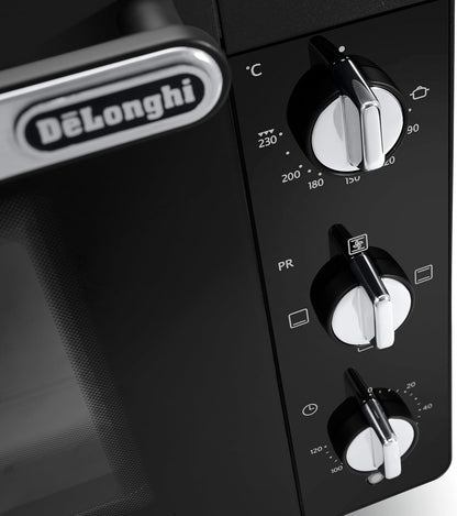 De'Longhi Sortunato 40 litros EO 40112 - Forno de mesa (40 L, 2000 W, de 280 º a 230º, 5 funções, temporizador) [Classe energética A]