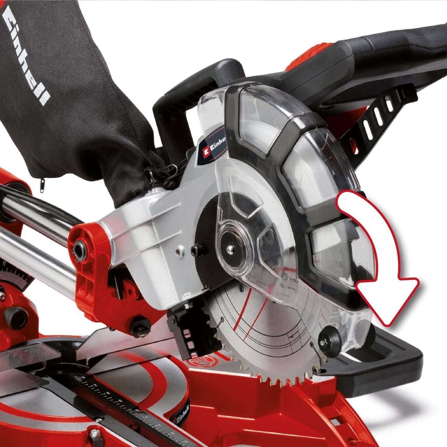 Einhell Ingletadora TC-SM 2131/1 Dual (máx. 1.800 W, 4.900 min-1, função de tração integrada