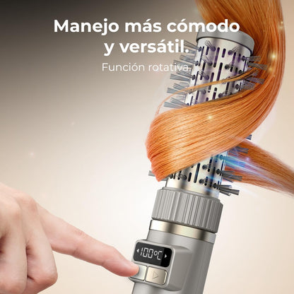 Cecotec Escova de ar com 2 cabeças CeramicCare 2 em 1 Gyro. 1000 W,