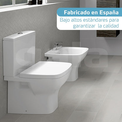 Gala Smart New – Tampa e Assento Fixo de Sanita - Forma Ovalada