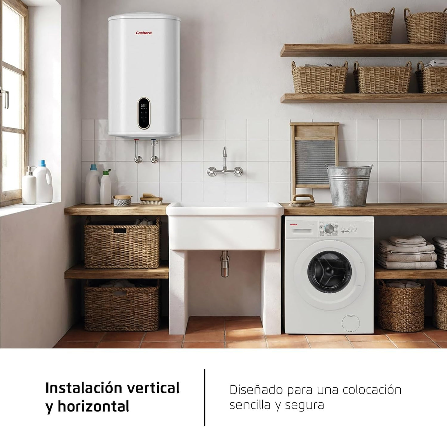 Corberó – Termo elétrico de tanque duplo | CTM505FL, 50 l,