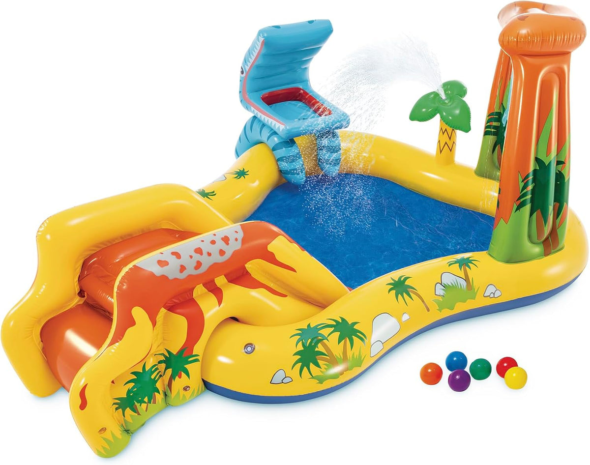 NTEX Centro de Jogos Insuflável Dinossauro 249x191x109 cm 272l (57444)