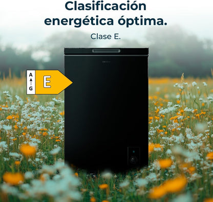 Cecotec Congelador horizontal de 99 L