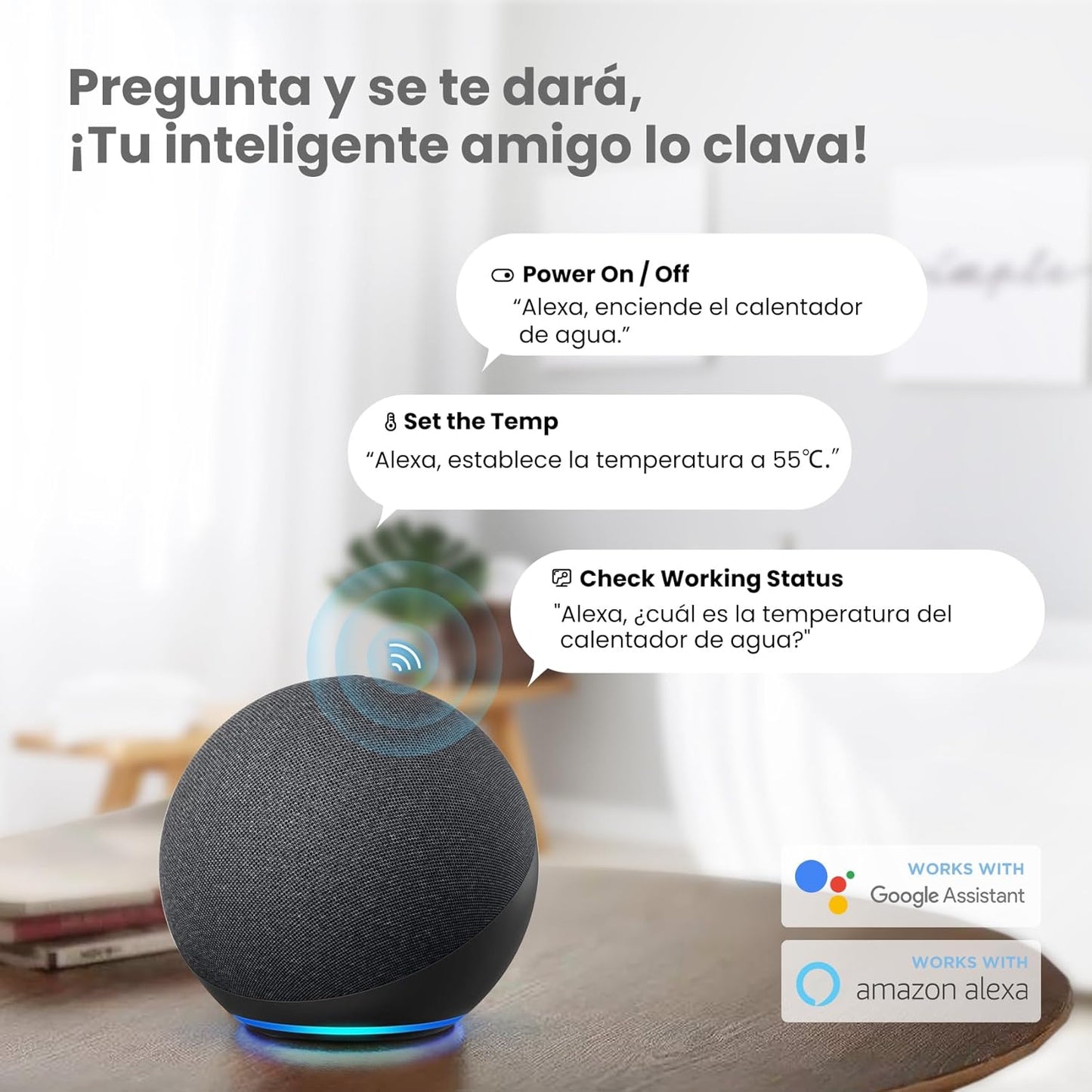 COMFEE ' D80-15EFG-ES Aquecedor de água elétrico vertical