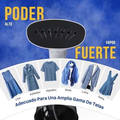 Rolipo Ferro Vertical a Vapor 1640W, 400ML Ferro a Vapor com Escova de Vapor Removedor de Rugas Para o Lar, o Escritório, as Viagens