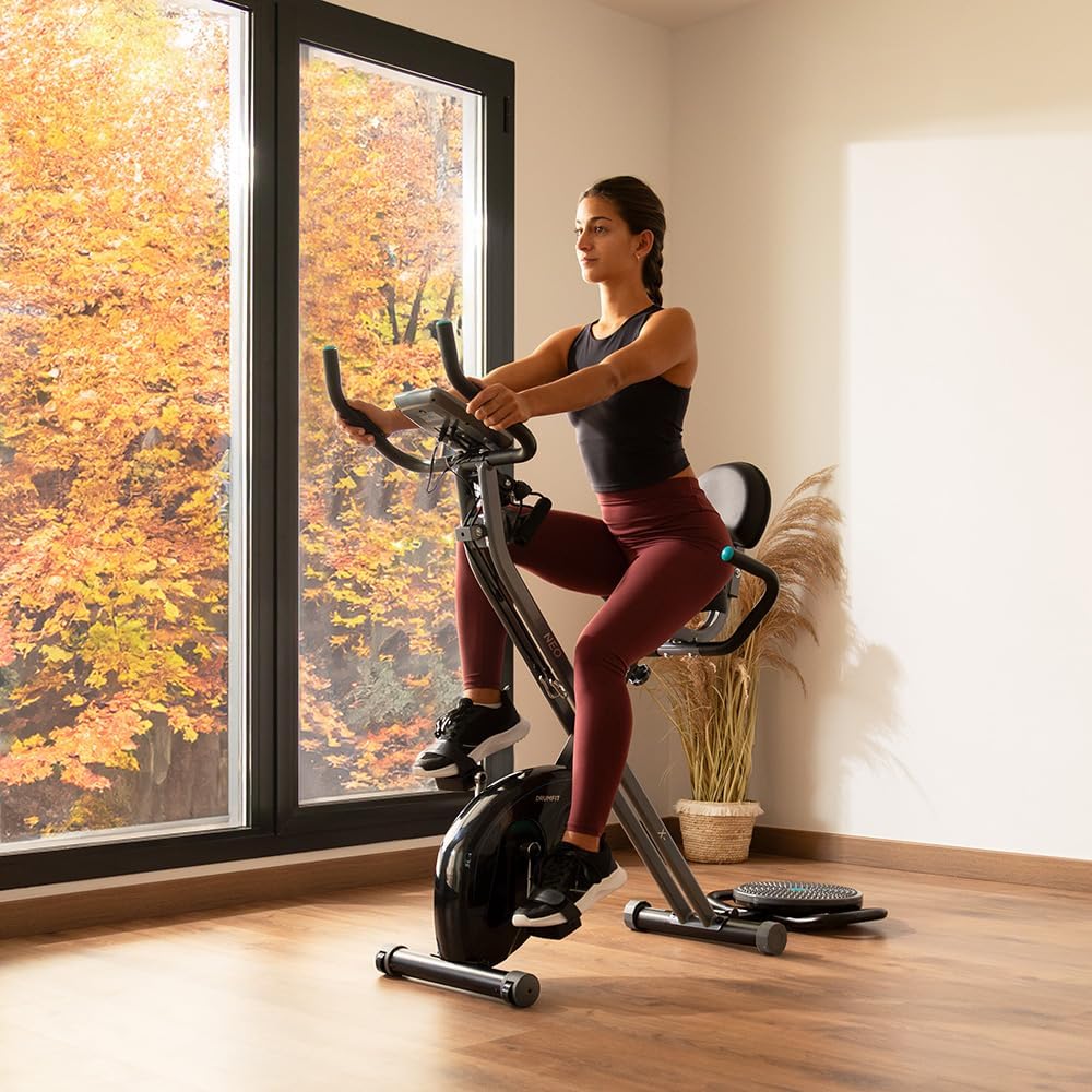 Cecotec Bicicletas Estáticas Plegables con Volante de Inercia de 1,5-2,5-3Kg.