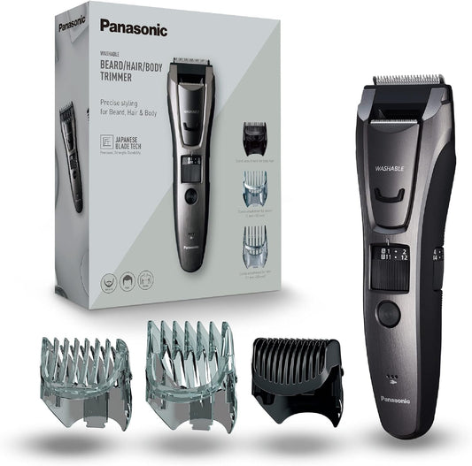 Panasonic ER-GB80-H503 Trimmer de barba, cabelo e corpo para homens,