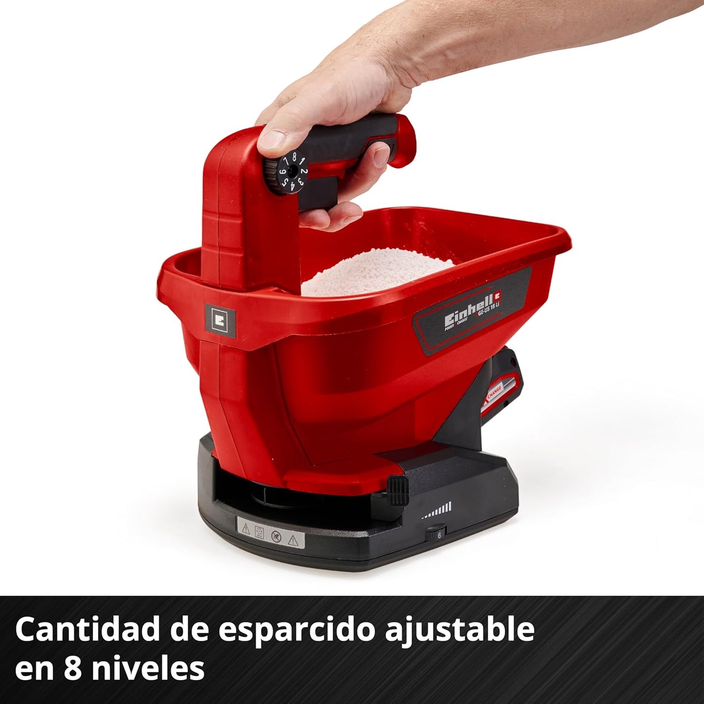 Einhell Espalhador universal - GE-US 18 Li-Solo Power X-Change - 3,3 L, controlo de velocidade de 6 passos