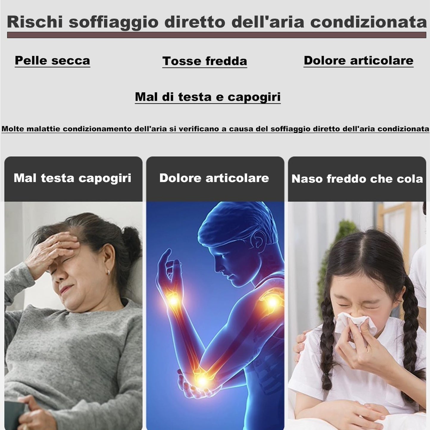 Defletor Universal de Ar Condicionado, Defletor de Vento de Ar Condicionado