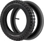 Jevina Pneus 1/2 x 2,75 + tubo para 49 cc, sujos, MX350 MX400, 12 polegadas