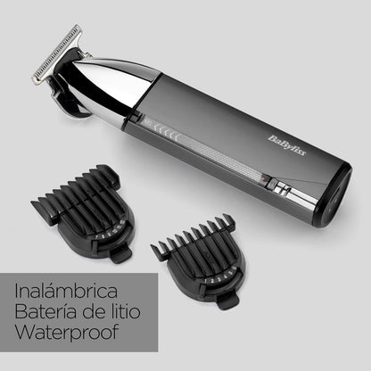 BaByliss Super-X - Aparador de barba metálico, Preto (T996E)