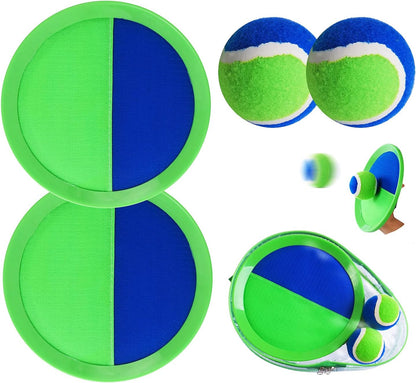 Jogo Catch Ball para crianças - brinquedos de praia, jogos de arremesso de gramado no quintal - Versão atualizada Jogue bolas pegajosas e brinquedos de pegar jogo para crianças, meninos, meninas, adultos, família, presentes externos