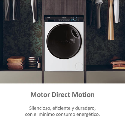Haier I-Pro Series 3 HWD90-B14939-IB - Máquina de Lavar e Secar, Capacidade 9 kg + 6 kg,