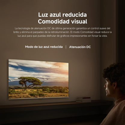 Xiaomi TV F 50, 50 polegadas (127 cm), 4K UHD, Smart TV, Fire OS8 [Classe energética F] Triplo sintonizador DVB-C/S/S2/T/T2, 60 Hz com 120 Hz Game Boost, controlo de voz com Alexa