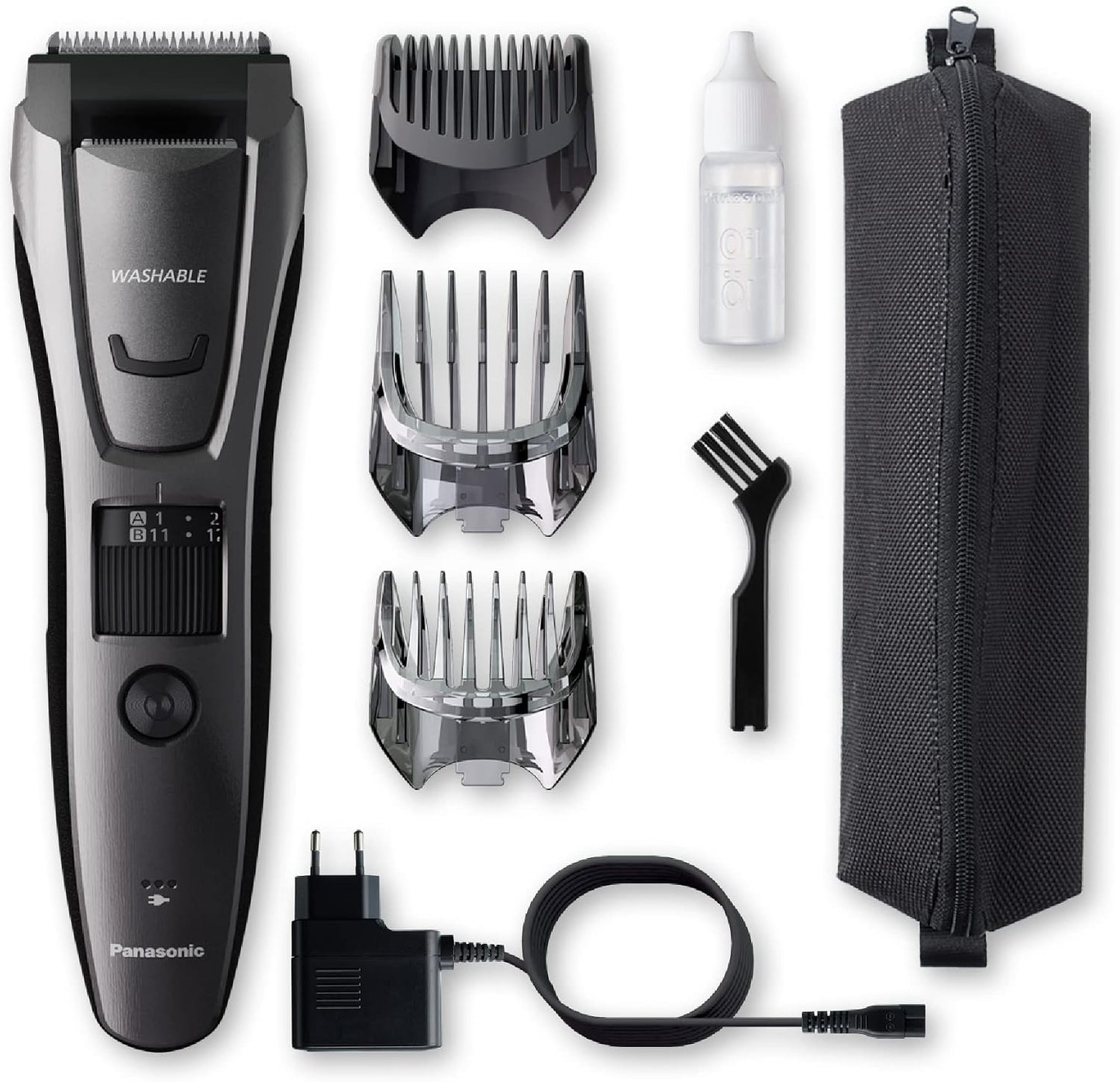 Panasonic ER-GB80-H503 Trimmer de barba, cabelo e corpo para homens,