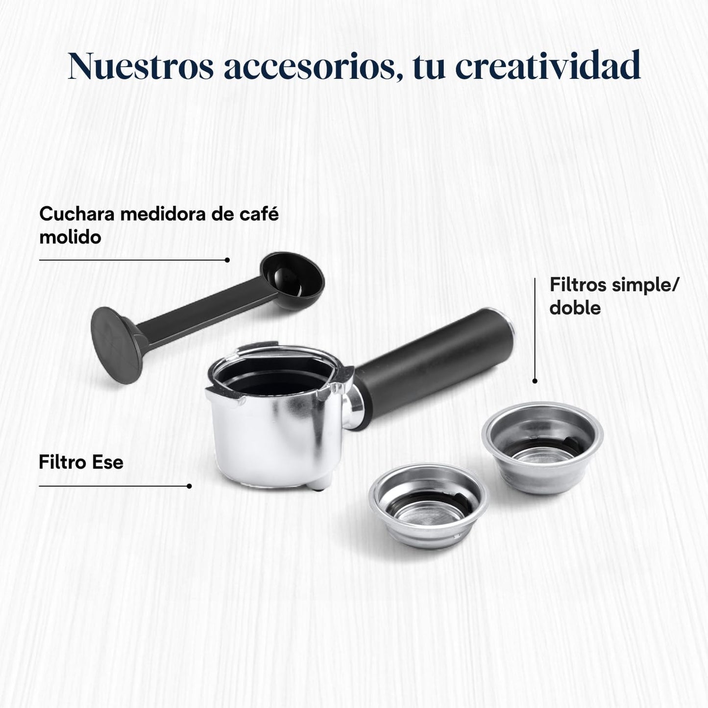 De'Longhi Dedica - Máquina de café com bomba de aço inoxidável para café moído ou monodose