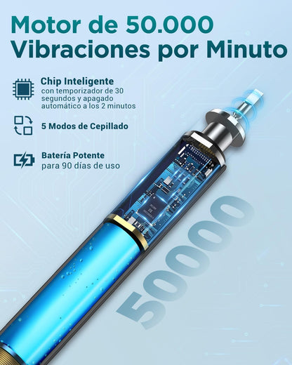 Escova de Dentes Elétrica Sônica para Homens