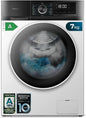 Cecotec Máquina de lavar 7Kg Carregamento frontal Bolero Dresscode 7500 Inverter A. 1850W, 1400 rpm, Motor Inverter Plus, Baixo Consumo, 16 Programas, SteamMax, Início Diferido, Branco [Classe energética A]