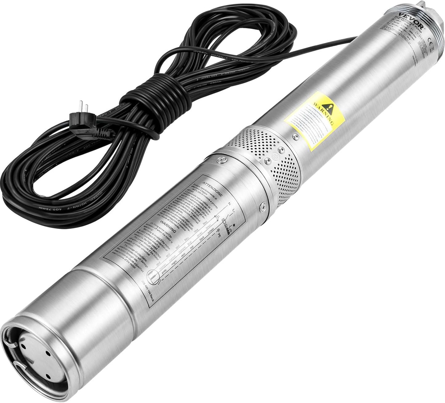 VEVOR Bomba de poço profundo motor de 750 W bomba