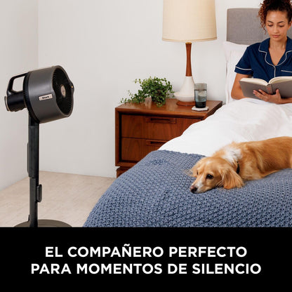 Shark FlexBreeze Pro Mist Ventoinha sem cabo, cinzento carbono, FA300EU | Interior e exterior, com decalque, depósito portátil, alcance de 20 m, pedestal ou mesa, 5 velocidades, controlo remoto