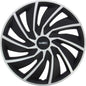 WRC 007599 4 tampões, 16 polegadas, turbo bicolor preto e cinzento