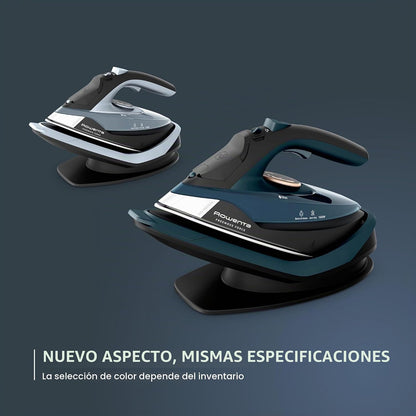 Ferro a vapor sem fio Rowenta Freemove Force, com jato de vapor de 200 g/min Potência de 2500 W, eficiente, aquecimento rápido, leve, desligamento automático, sola anti-riscos, anti-gotejamento, DE6720