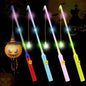 Pacote WD&CD de 4 bastões de lanterna LED multicoloridos bastão de lanterna eletrônico para festas de Halloween de St Martin varinhas fantasia