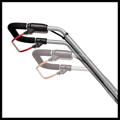 Einhell Cortacésped con batería GE-CM 18/33 Li Kit PXC | 18 V | corte 33 cm | máximo 200 m² | Brushless | cesto 30 l | altura de corte 25 a 65 mm | bateria 4,0 Ah + carregador