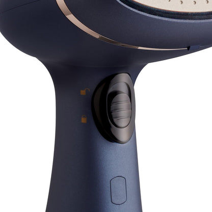 Russell Hobbs Ferro Vertical [1800W, 32g de geração de vapor] Steam Genie Aroma (base de cerâmica, tanque 200 ml, 3 acessórios, difusor de aroma, elimina rugas, plancha e reduz odores) 28041-56