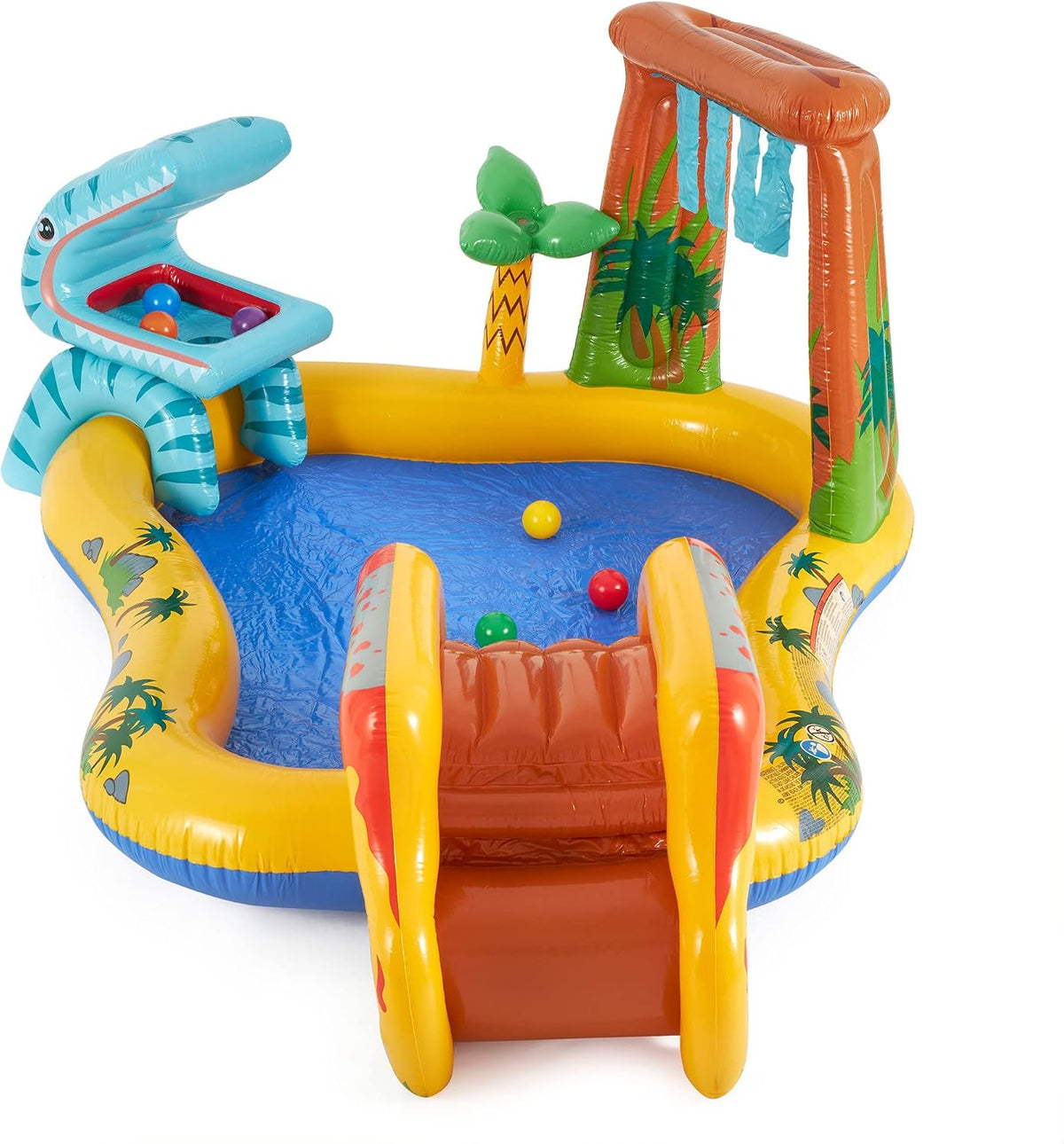 NTEX Centro de Jogos Insuflável Dinossauro 249x191x109 cm 272l (57444)