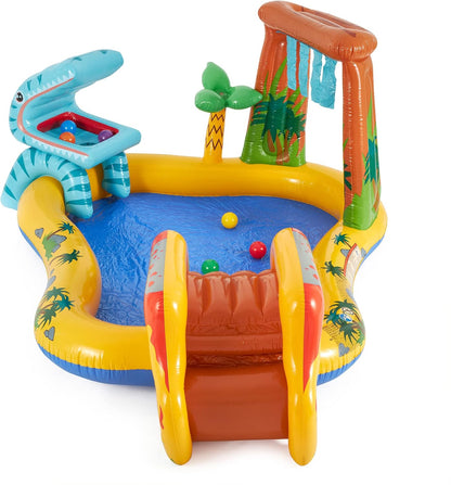 NTEX Centro de Jogos Insuflável Dinossauro 249x191x109 cm 272l (57444)