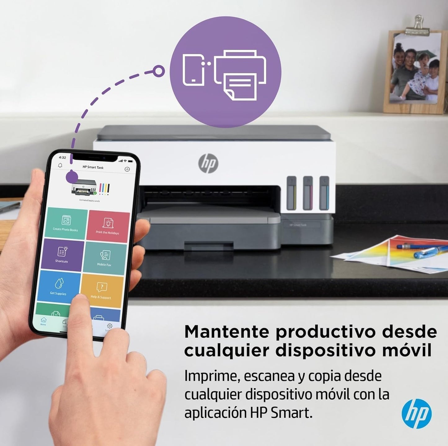 HP Smart Tank 7005 28B54A - Impressora A4 multifunções