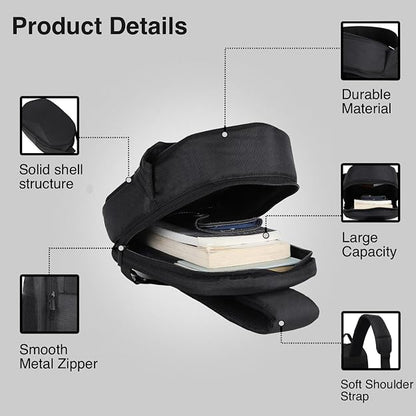 Mala de ombro para viagem, unissexo, que pode ser utilizada como mala transversal ou mochila de uma alça. Fabricada com estrutura rígida em EVA, resistente à água, com design moderno e prático.