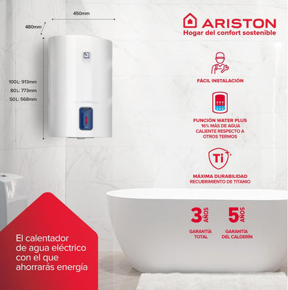Ariston Lydos R - Termo elétrico de 80 litros,