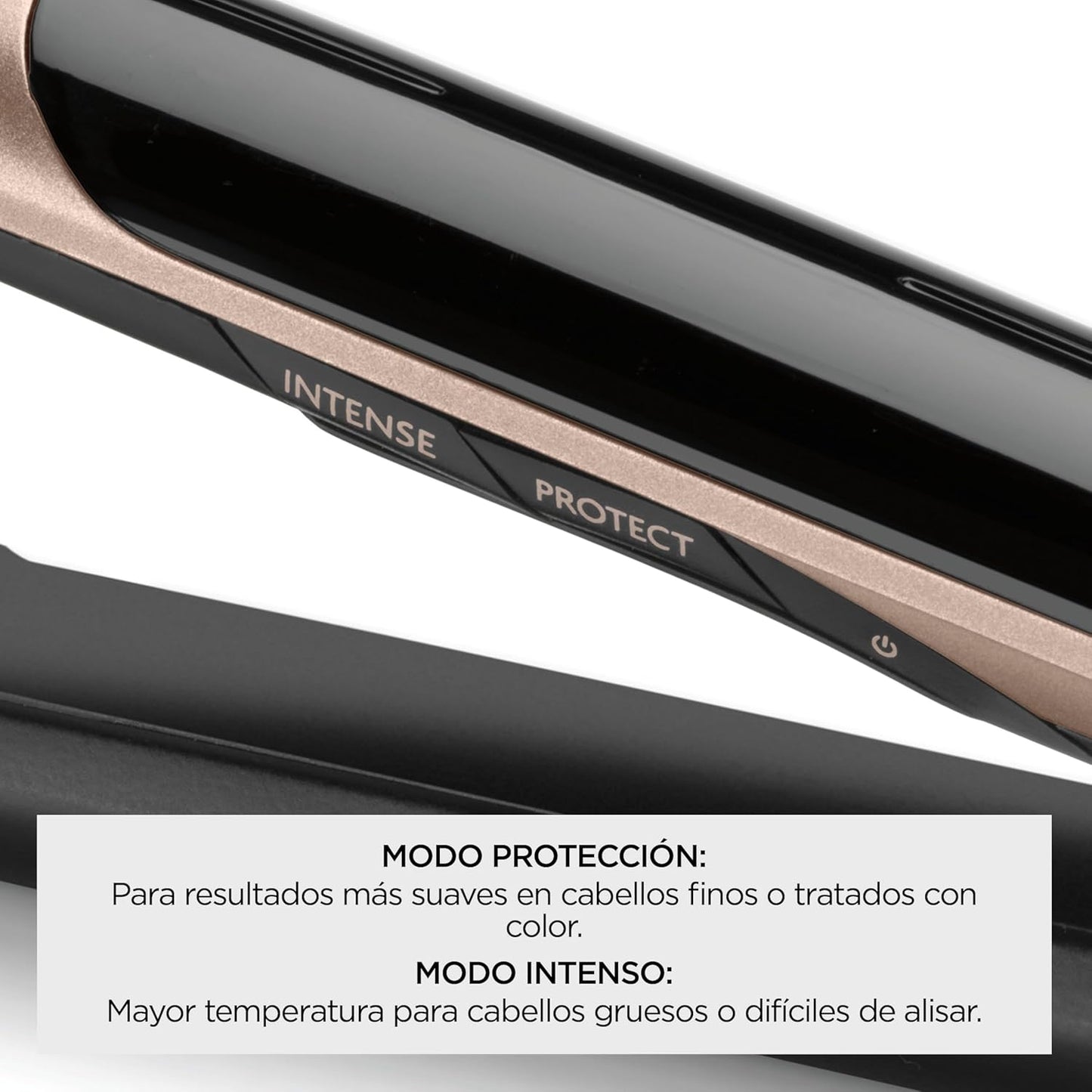 BaByliss Ferro de cabelo super smooth - tecnologia iónica anti-frizz, tapete térmico, placas de cerâmica