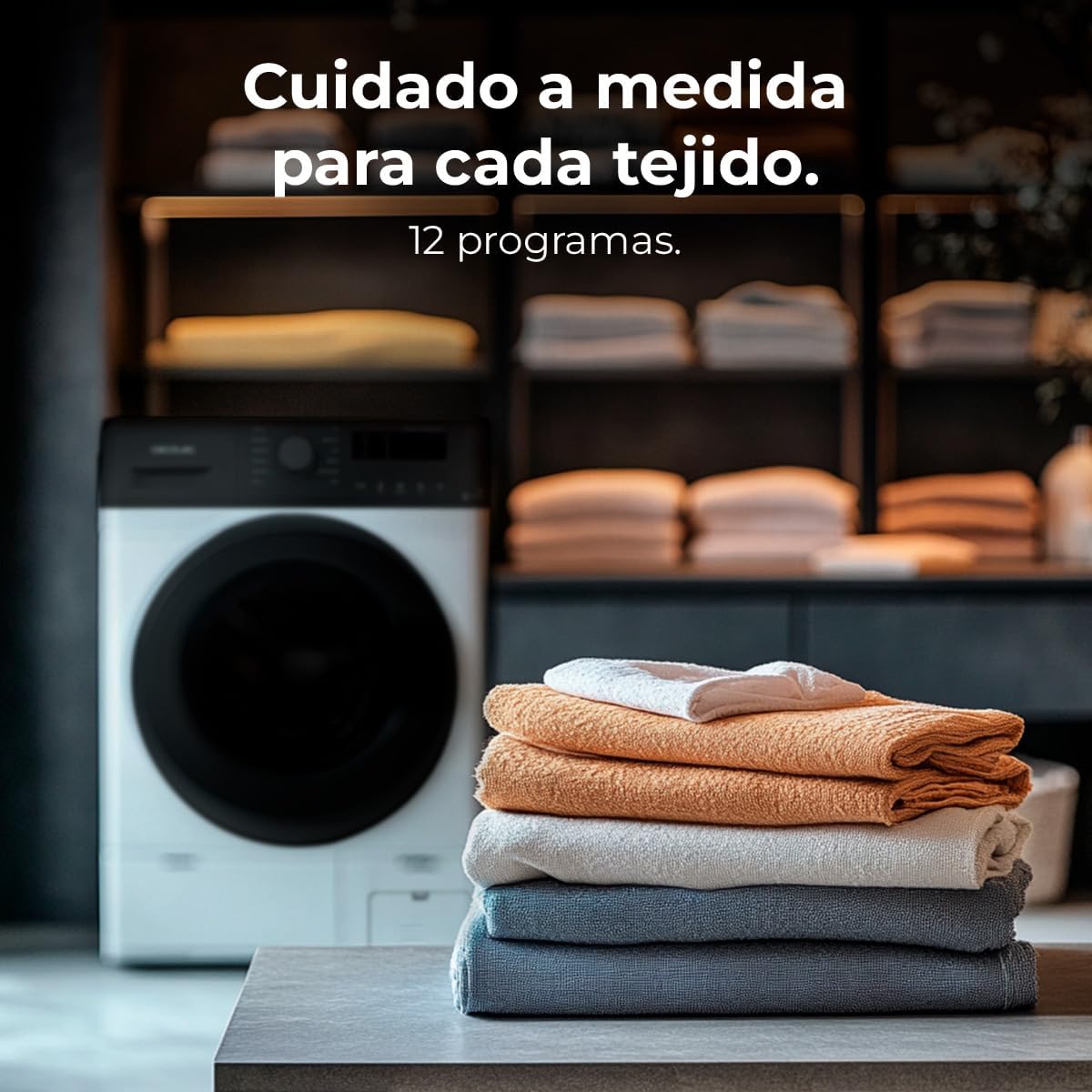 Cecotec Máquina de Lavar e Secar Combinada de 7 Kg