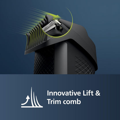 Philips Beardtrimmer Série 3000, aparador de barba com tecnologia Lift & Trim (modelo BT3206/14)
