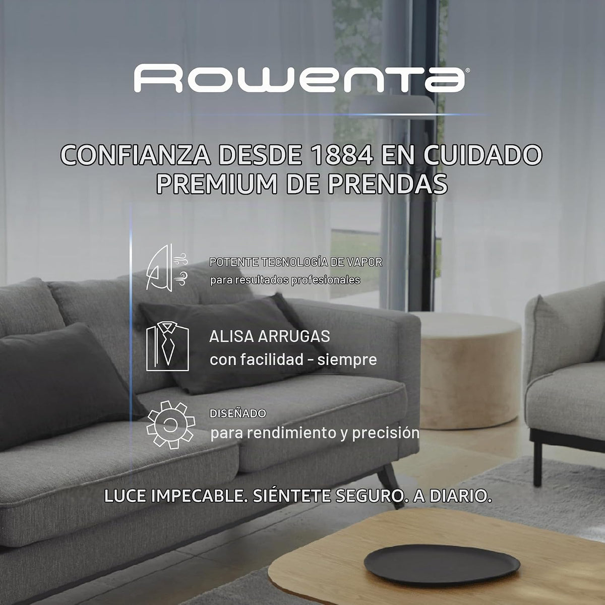 Ferro a vapor sem fio Rowenta Freemove Force, com jato de vapor de 200 g/min Potência de 2500 W, eficiente, aquecimento rápido, leve, desligamento automático, sola anti-riscos, anti-gotejamento, DE6720