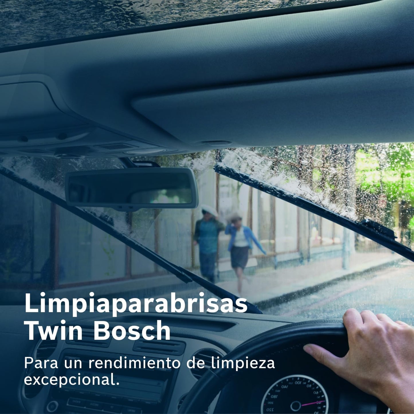 Escova limpa-para-brisas Bosch Twin 650, Comprimento: 650 mm/650 mm – 1 conjunto para o para-brisas (frontal)