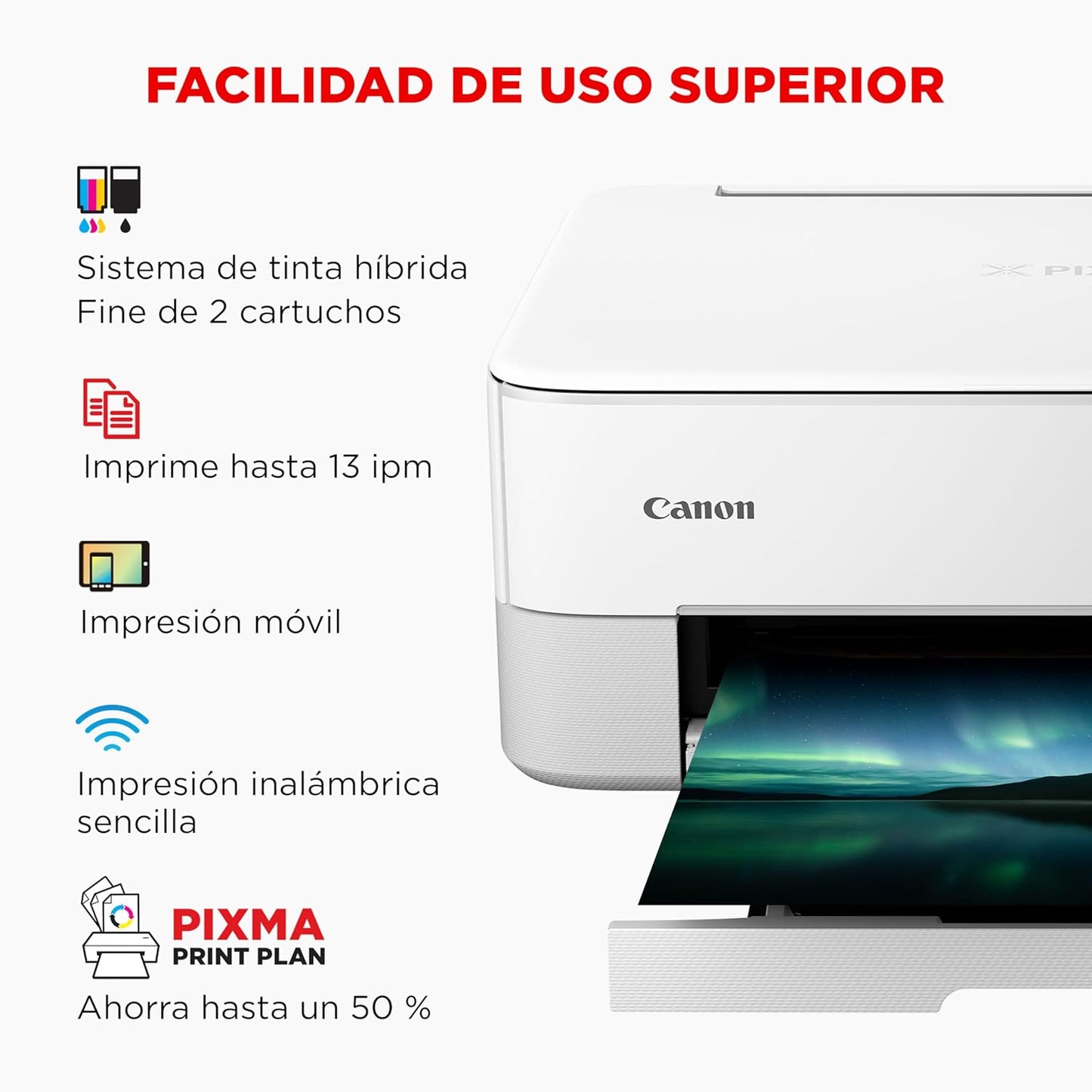 Canon PIXMA TS5351i – Impressora Multifuncional para